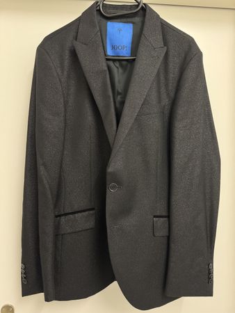 JOOP! Herren Sakko Grösse 50 Schwarz Glitzer
