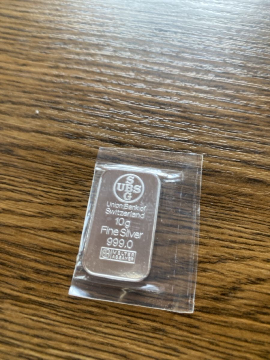 Metalli preziosi: Silberbarren 10g, ab 1.- – Usato da Dornach venduto da kil_rc55