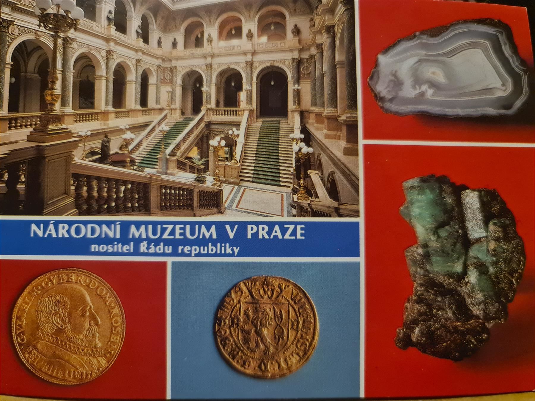 Ansichtskarten: Ansichtskarte Narodni Museum Prag Tschechien – Neu (gemäss Beschreibung) aus Dintikon von Vexi