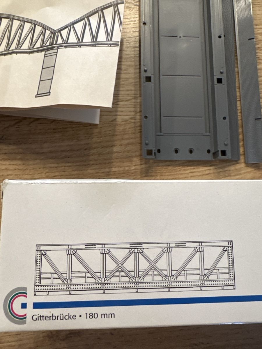 Märklin Modellini di ferrovie: Märklin HO Gitterbrücke 74620 – Usato da Bad Ragaz venduto da Nikis_Markt 2