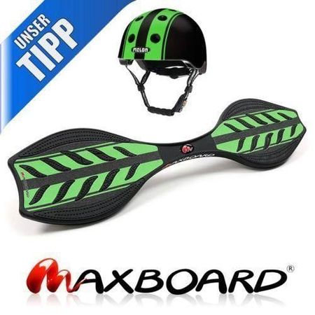 Maxboard double green black ohne Helm -