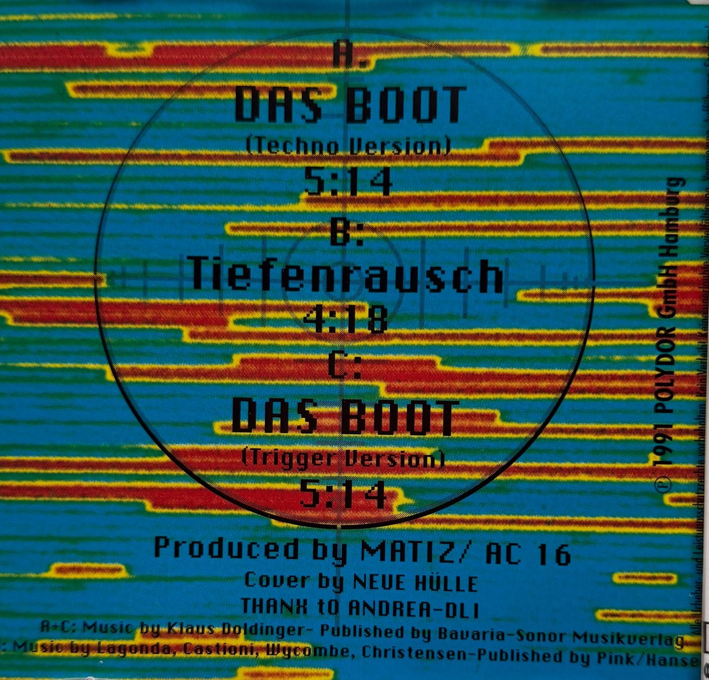 CDs: U96 / Das Boot (CD Maxi Single) – Gebraucht aus Näfels von rottabi 1