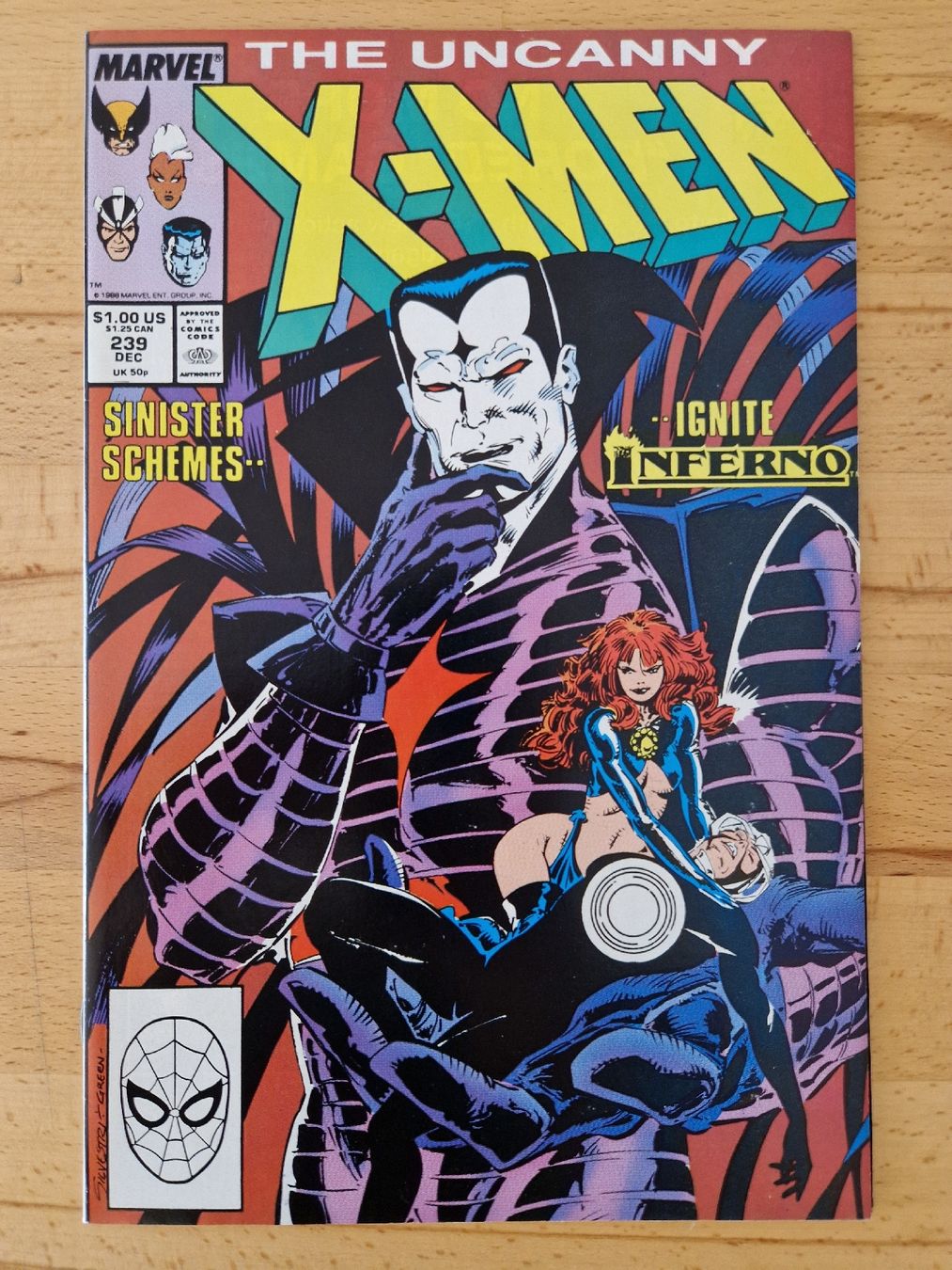 Fumetti: Uncanny X-Men #239 – Nuovo (secondo la descrizione) da Biel/Bienne venduto da collector_comics
