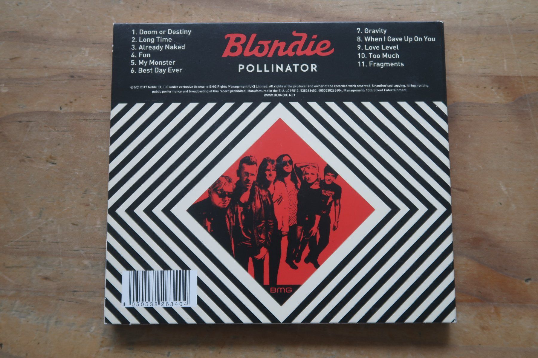 CD: BLONDIE - POLLINATOR - DEBBIE HARRY - CD – Usato da Basel venduto da Patiscat 1