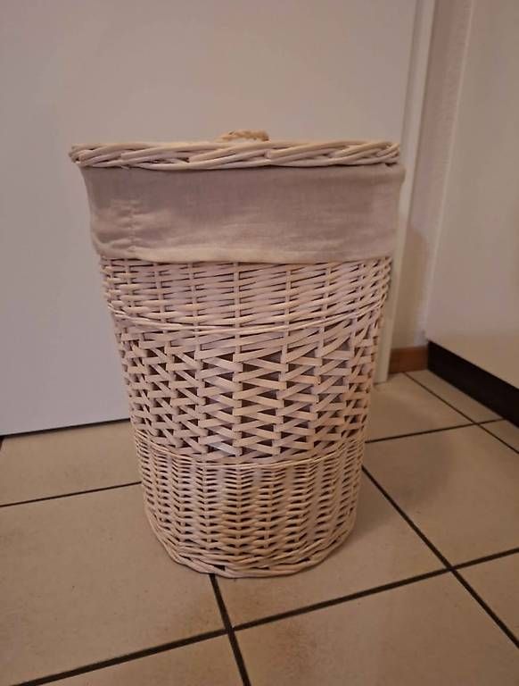 Cesti per biancheria: Pouf/corbeille à linge – Nuovo (secondo la descrizione) da Bevaix venduto da pasc28