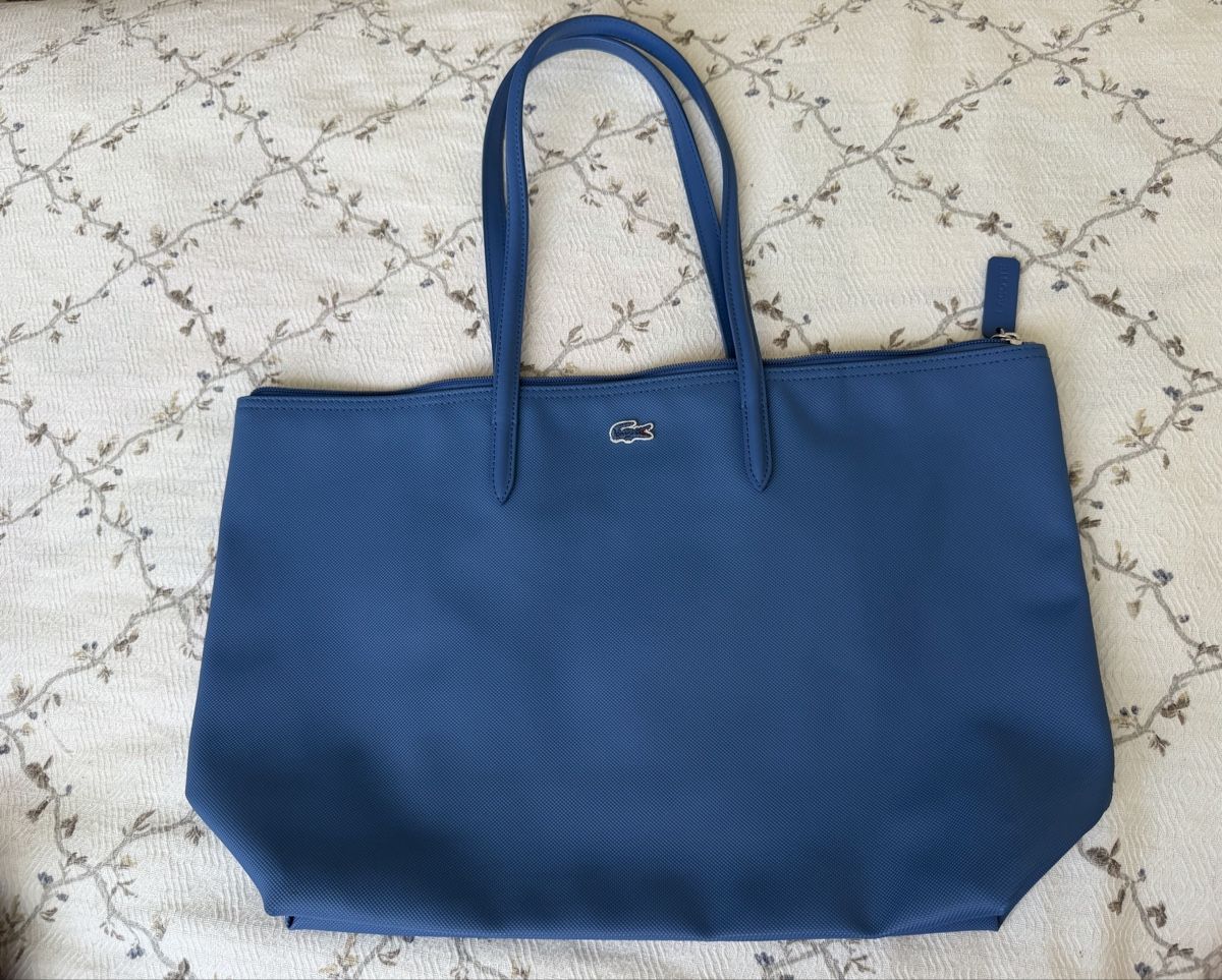 Lacoste Borse da donna: Lacoste Shopping Bag in Blau – Nuovo (secondo la descrizione) da Zürich venduto da honiggblume