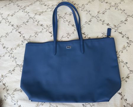 Lacoste Shopping Bag in Blau