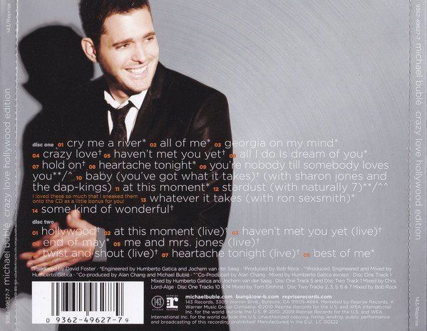 CD: Michael Bublé CRAZY LOVE Hollywood 2CD – Usato da Kandergrund venduto da Sososo 1