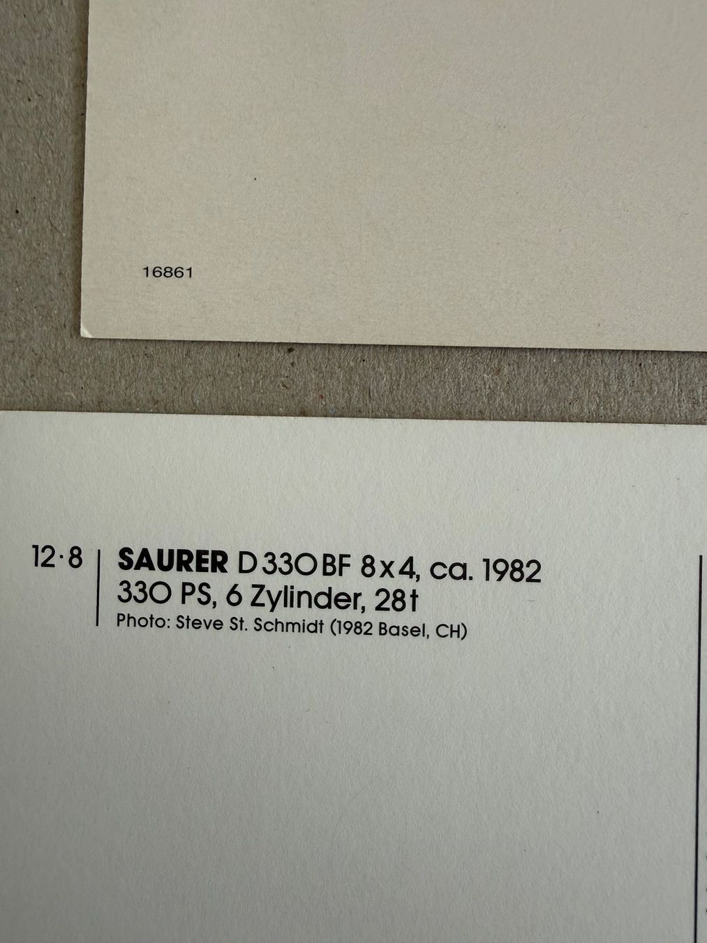 Cartoline postali: 2x SAURER Postkarten Ansichtskarten Armee & Zivil – Usato da Stans venduto da Huonder66 2