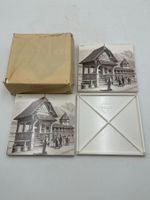 90x ORNAMIN Untersetzer Sujets Kappelbrücke Luzern