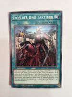 Yu-Gi-Oh Karte Stoss der drei Taktiken Zauberkarte