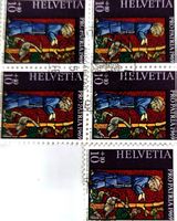 Briefmarken 5 Stücke 
