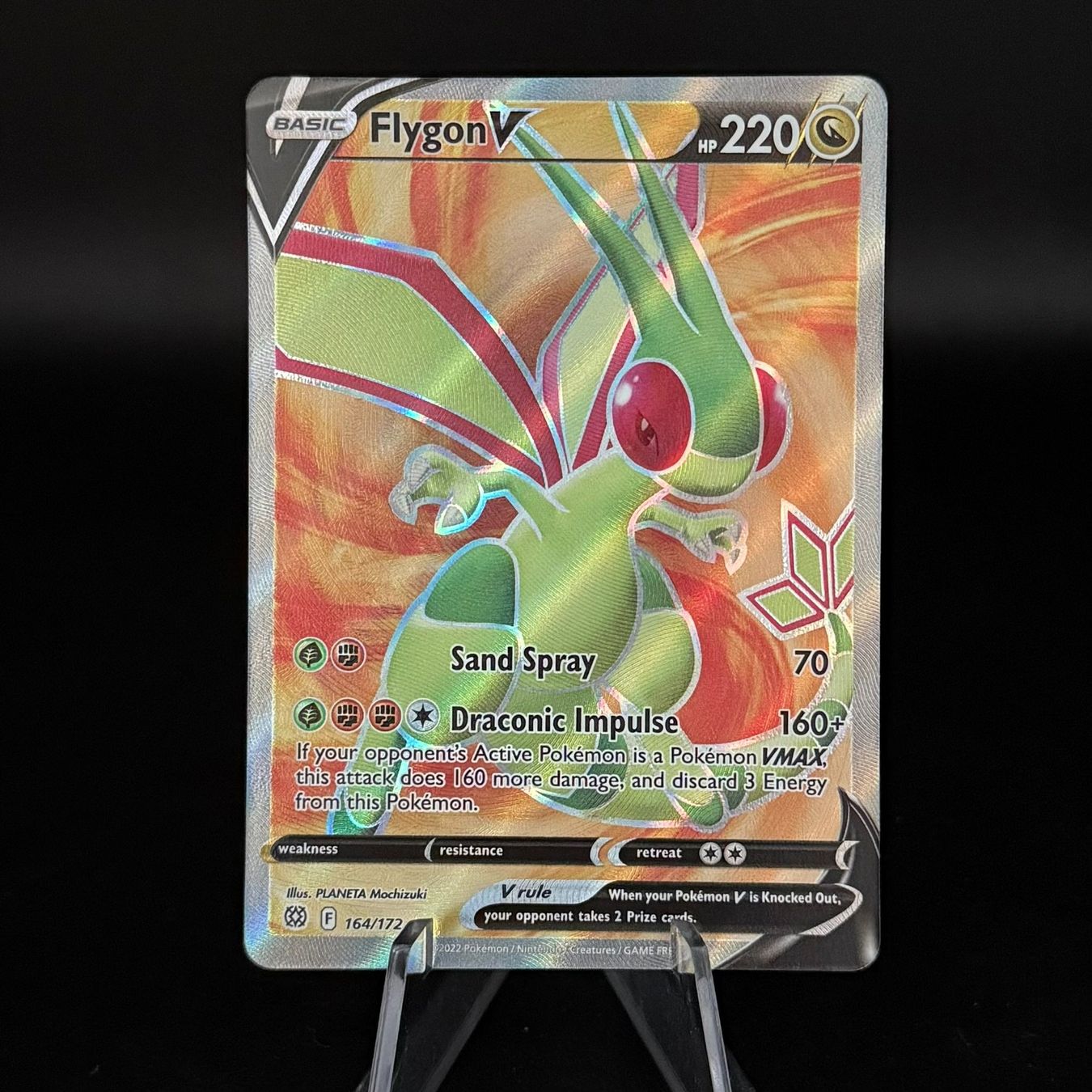 Pokémon Sammelbilder & Trading cards: Flygon V #164 Pokemon Brilliant Stars – Gebraucht aus Feuerthalen von Plazatoys
