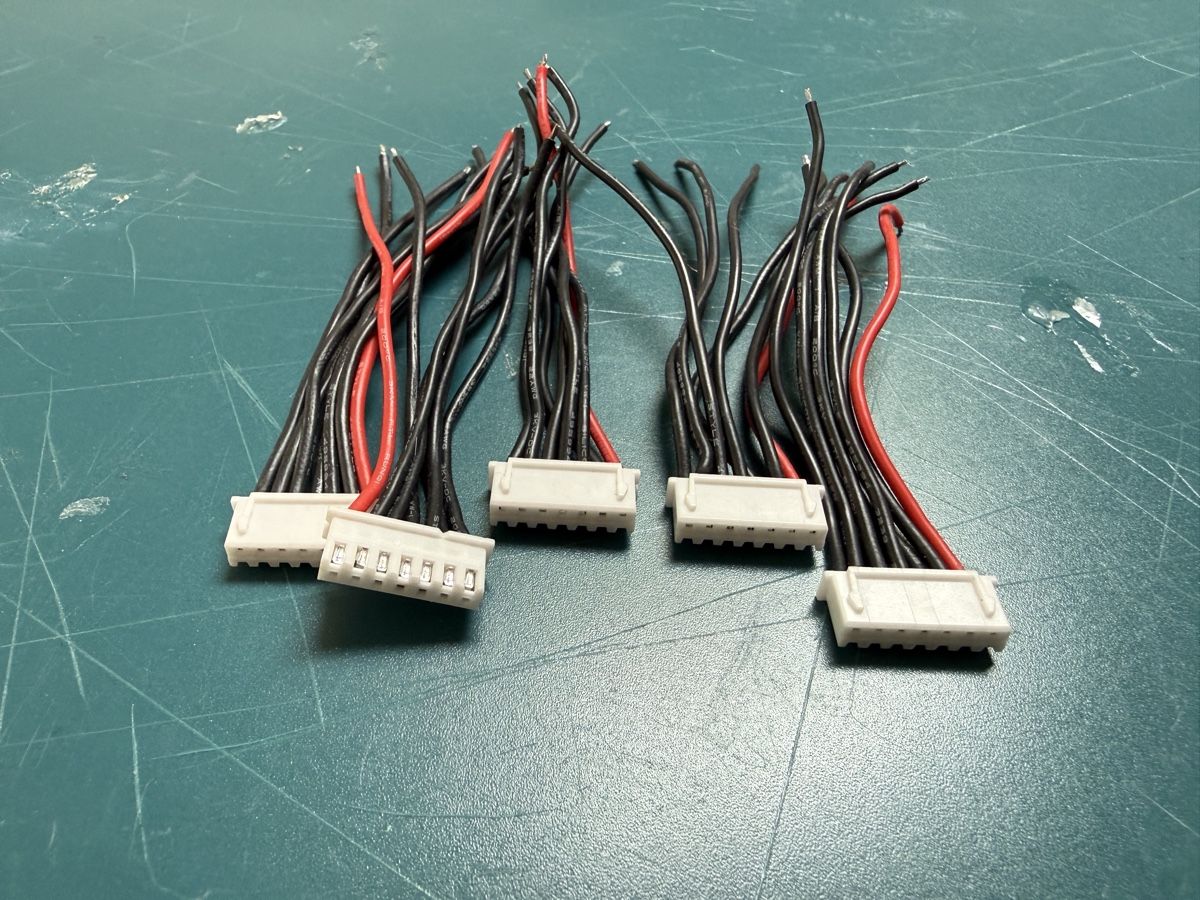 Modellismo RC: 5x 6s balancer kabel stecker – Usato da Effretikon venduto da master1873