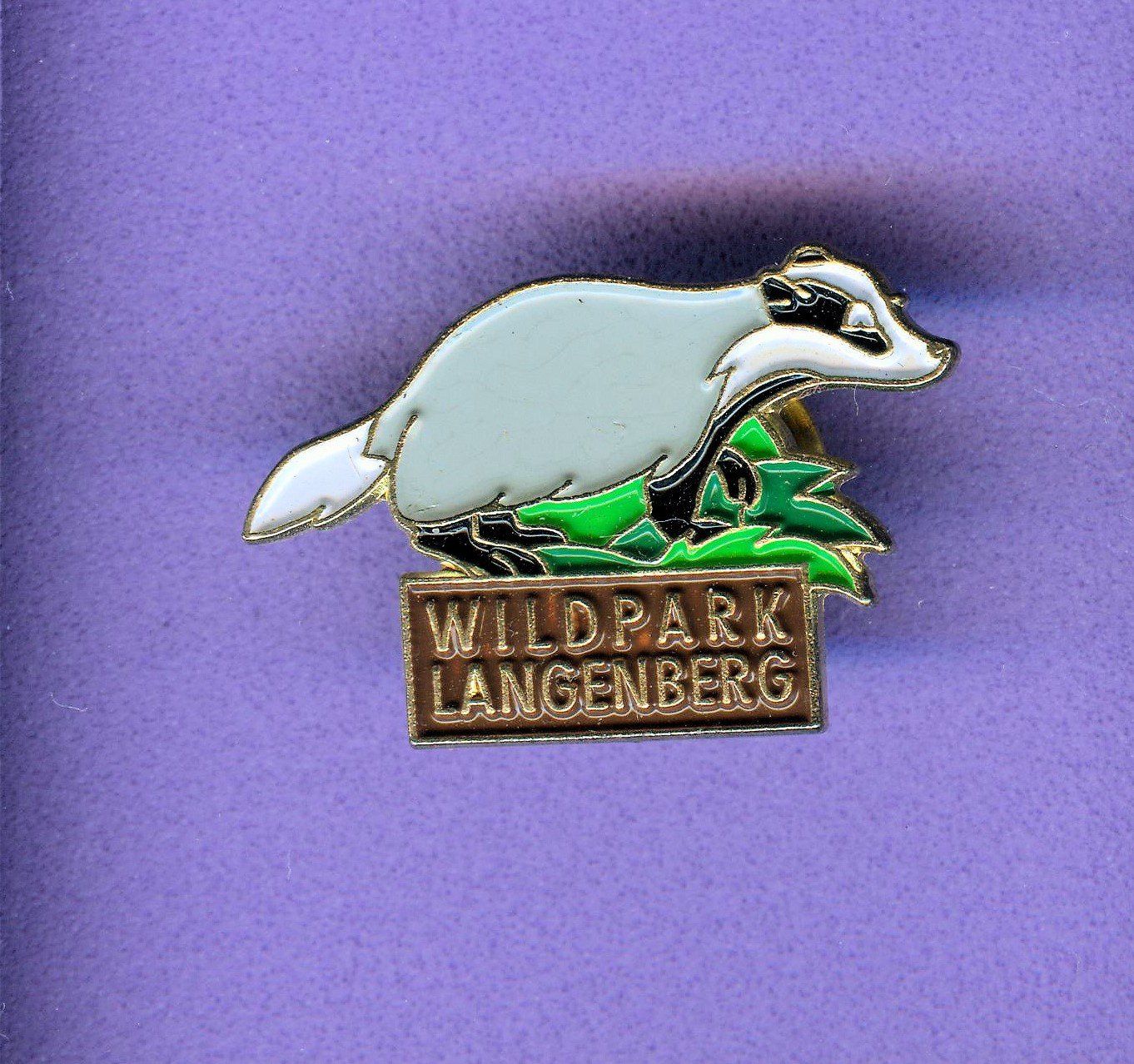 Placchette & Badge: WILDPARK LANGENBERG  Dachs – Usato da Winterthur venduto da Sammleroase