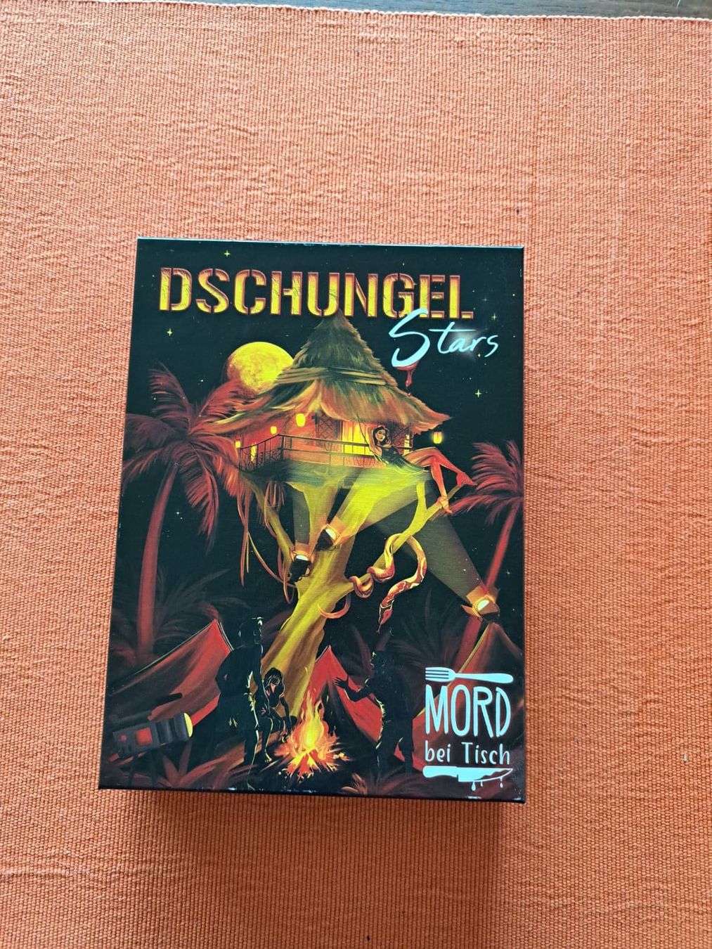 Spiele: Krimi Dinner "Dschungel Star" – Gebraucht aus Biel-Benken BL von Salomonssiegel