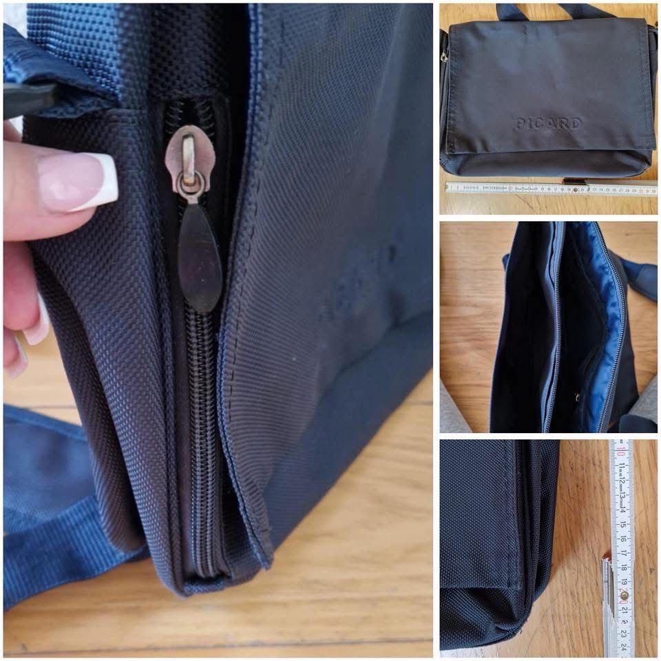Picard Taschen: Dunkelblaue Umhängetasche von Picard – Gebraucht aus Hittnau von Katzenherz 1
