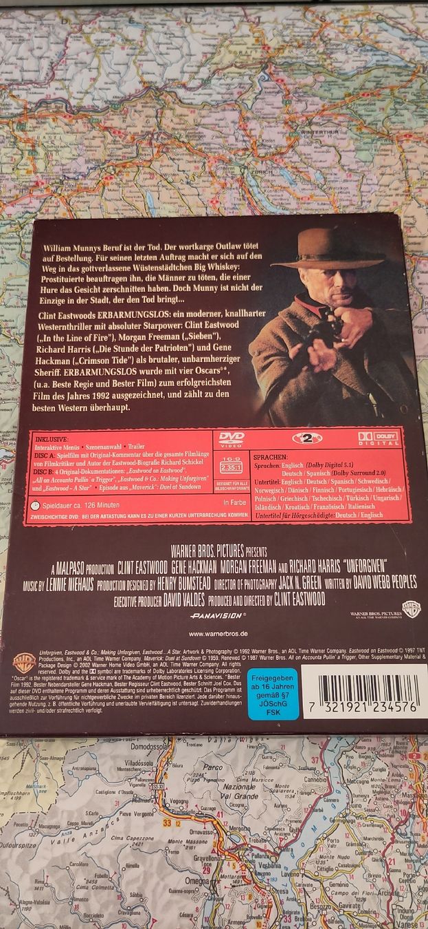 Tutti i DVDs: Erbarmungslos – Usato da Zürich venduto da Heldel 2