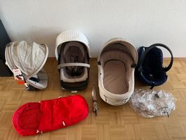 Poussette Stokke + accessoires complet