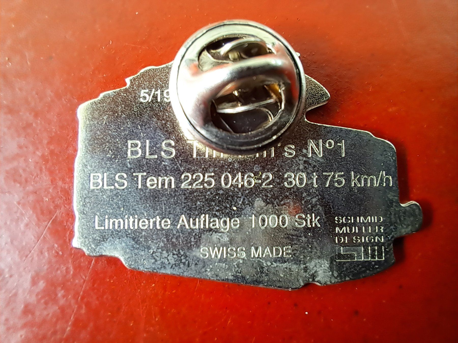 Spille & Fermagli: Pin - Anstecker limitierte Auflage BLS – Nuovo e nell'imballaggio originale da Spiez venduto da Pistach99 2