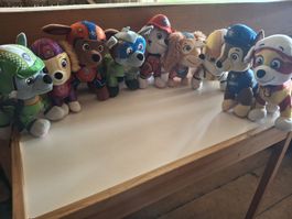 Paw Patrol Stofftiere, Plüschtiere, 8 Stück