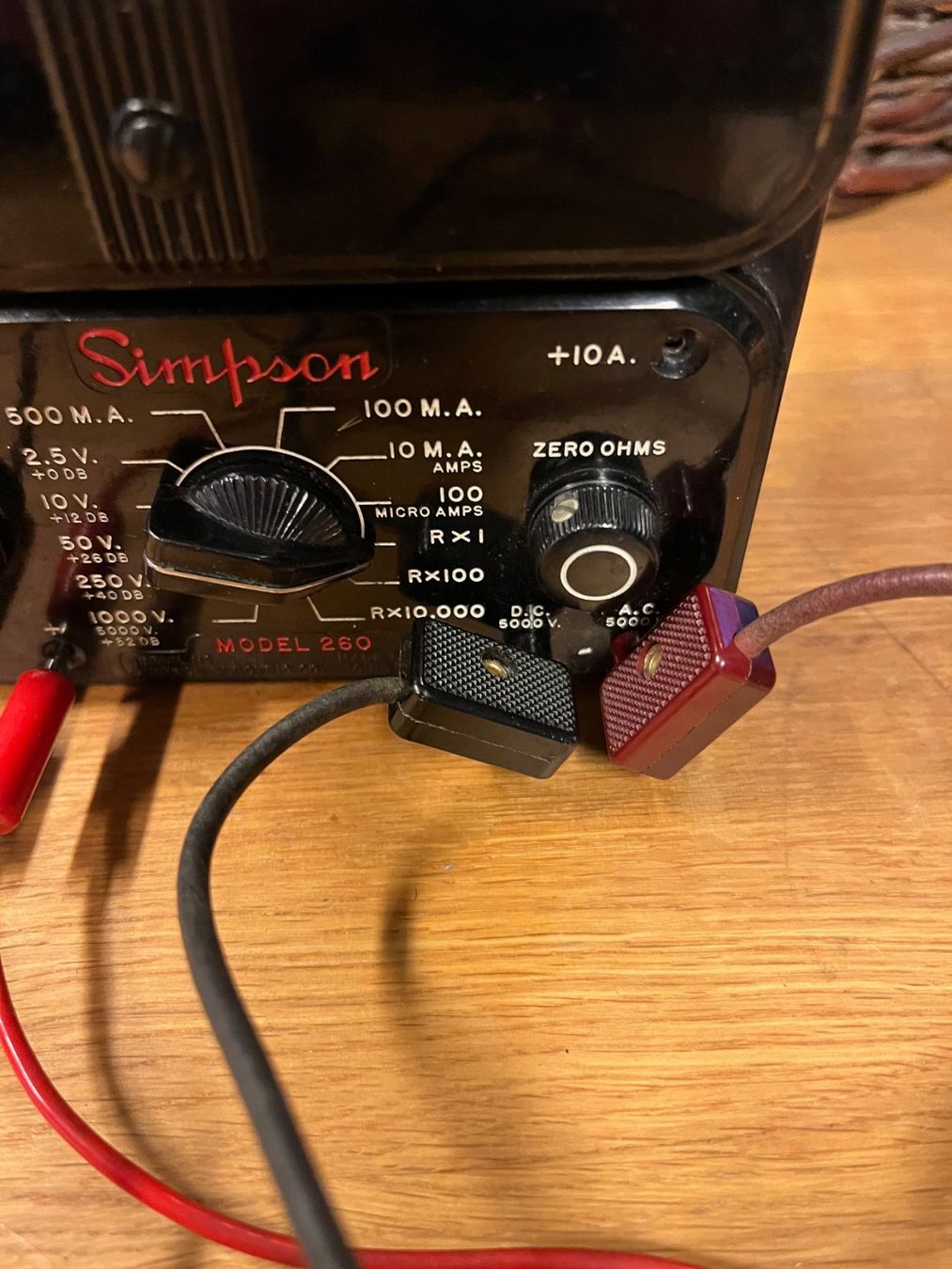 Misurare: Simpson Electric Model 260 Ohm Multi-Meter – Usato da Laufen venduto da Nuria44 6