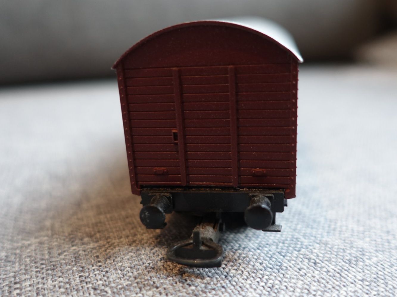 Kleinbahn Modellini di ferrovie: KLEINBAHN No. 305 SBB gedeckter Güterwagen – Usato da Wallbach venduto da Sarrows 4