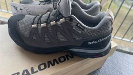 Salomon X Ward Leather GTX W Wanderschuhe EUR 36 neu