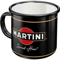 Martini Emaille Tasse Kaffetasse Original Merchandising NEU