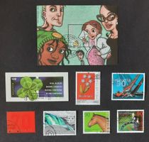 3-13-6 Bloc et timbres Helvetia oblitérés. Année 2003.