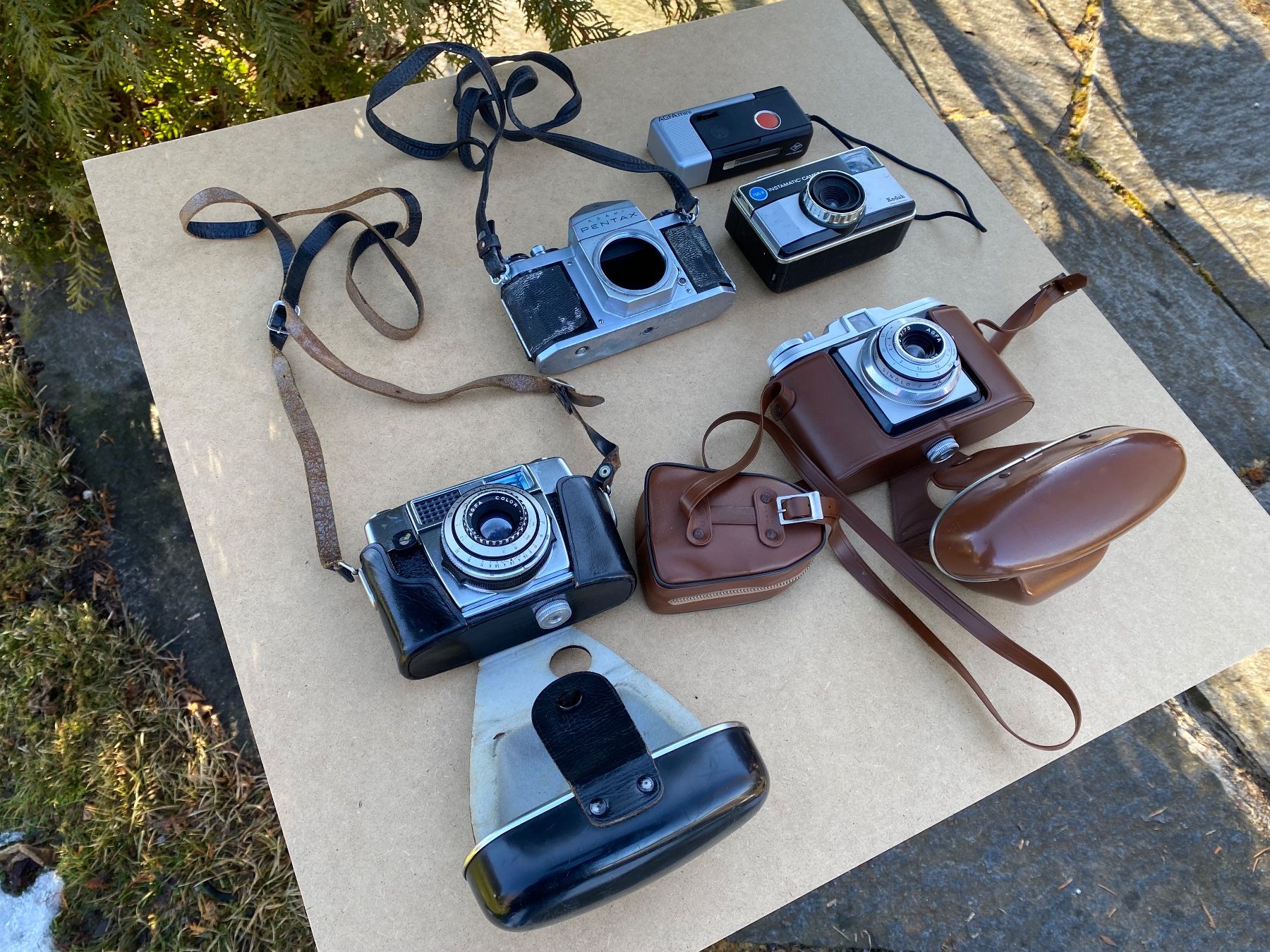Fotocamera: 5 alte Kameras – Difettoso da Feldbach venduto da Olive1 1