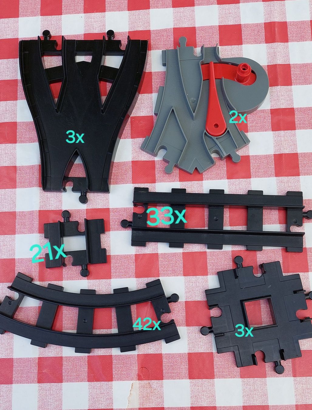 Lego Giocattoli: ! Grosses Lego Duplo Eisenbahn Set ! – Usato da Uitikon Waldegg venduto da Smeragol 2