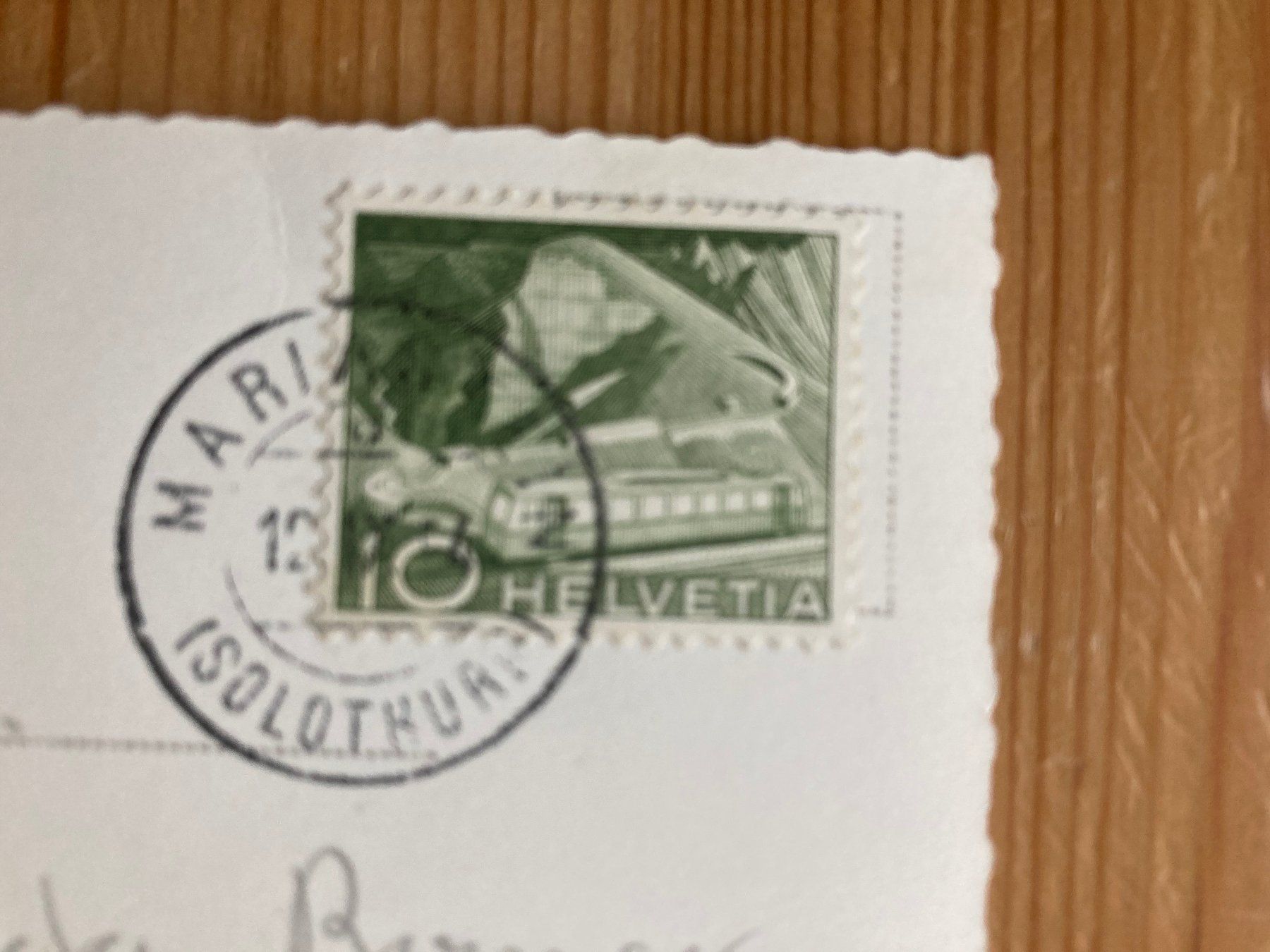 Ansichtskarten: Mariastein - AK 1954 – Gebraucht aus Oberuzwil von Henri09 1