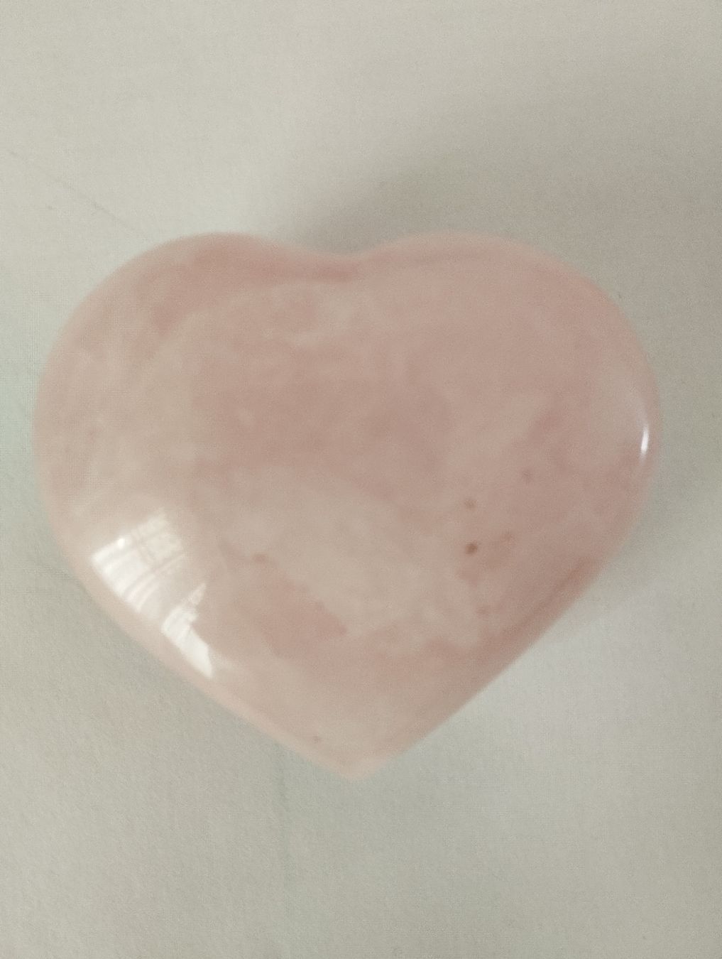 Minerali & Pietre curative: Coeur en quartz rose  – Usato da Neuchâtel venduto da rod_b9kq