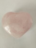 Coeur en quartz rose 