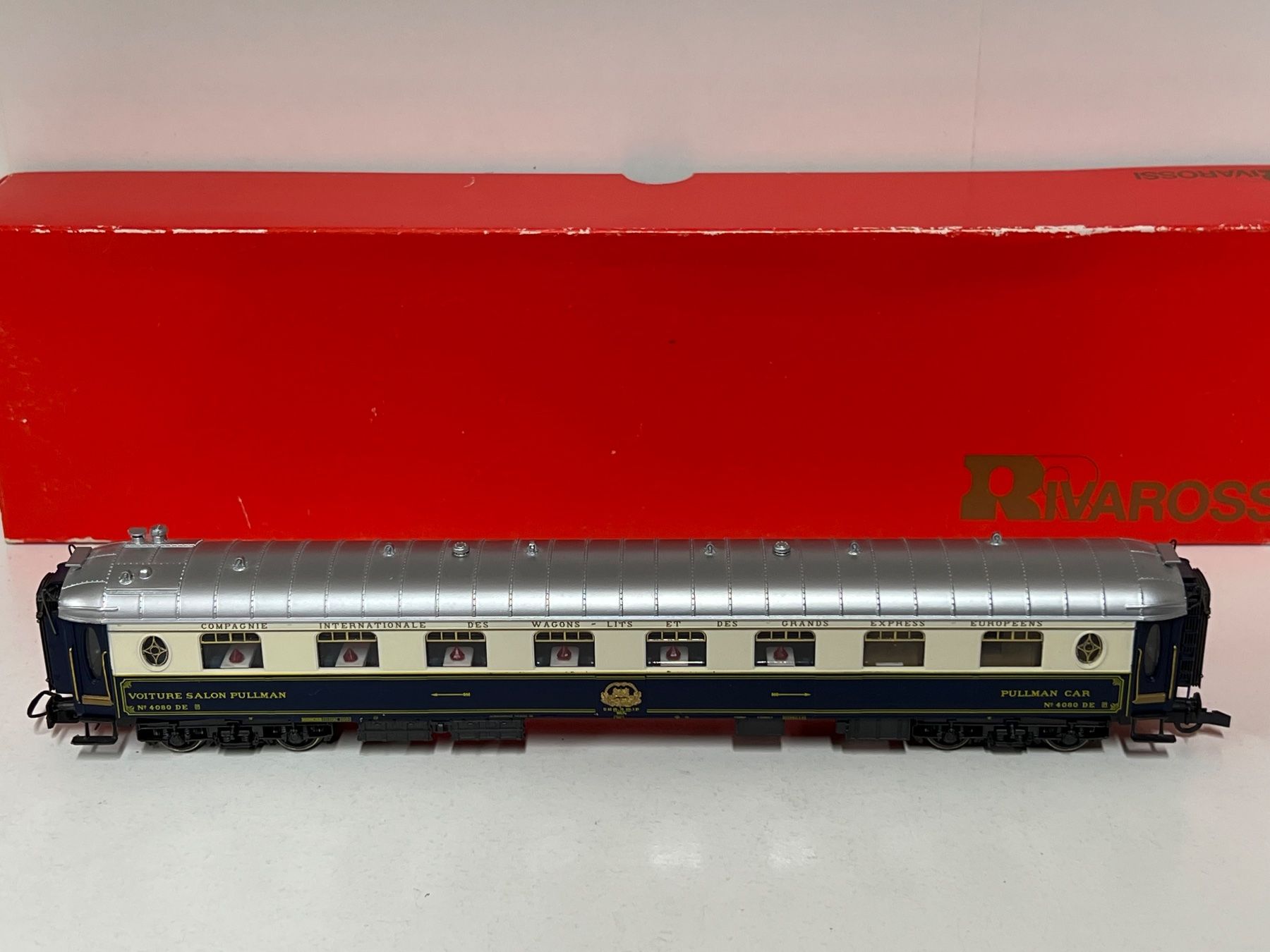 Rivarossi Trains électriques: RIVAROSSI 3515 Pullman WPc 4080 INTRAFLUG H0 DC – D'occasion à Geroldswil par TopTrain54