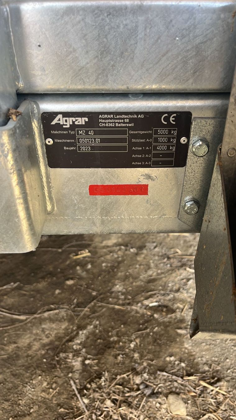 Spandiconcime: Épandeuse à fumier Agrar – Usato da Montana venduto da Newholland4040 1