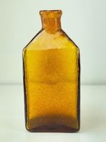 Wunderschöne Vintage Glasflasche / Karaffe / Vase