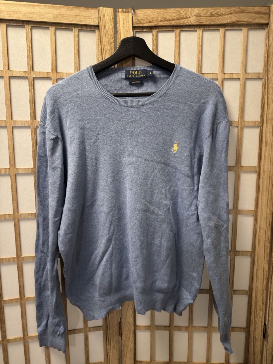 Ralph Lauren Maglioni & Felpe: Polo Ralph Lauren Pullover hellblau Pima Cotton Grösse M – Usato da Bürgenstock venduto da bla_9xxz 1
