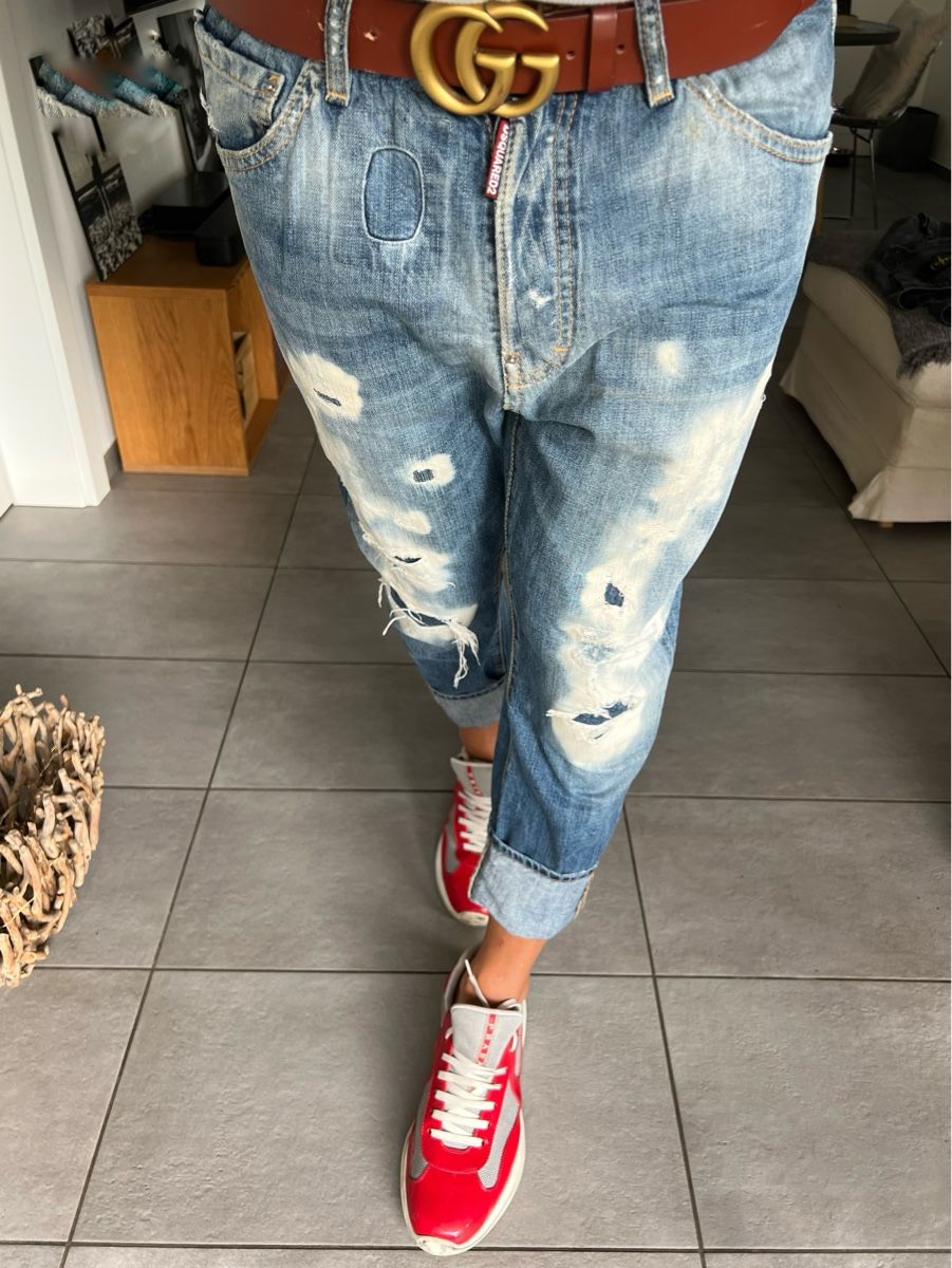 Dsquared2 Jeans: Dsquared2 Baggy jeans uomo 48 – Usato da Mendrisio venduto da fly_9wzx 1