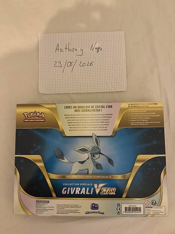 Carte collezionabili: Boîte Pokémon Givrali Vstar – Usato da Lausanne venduto da ant_g7zb 1