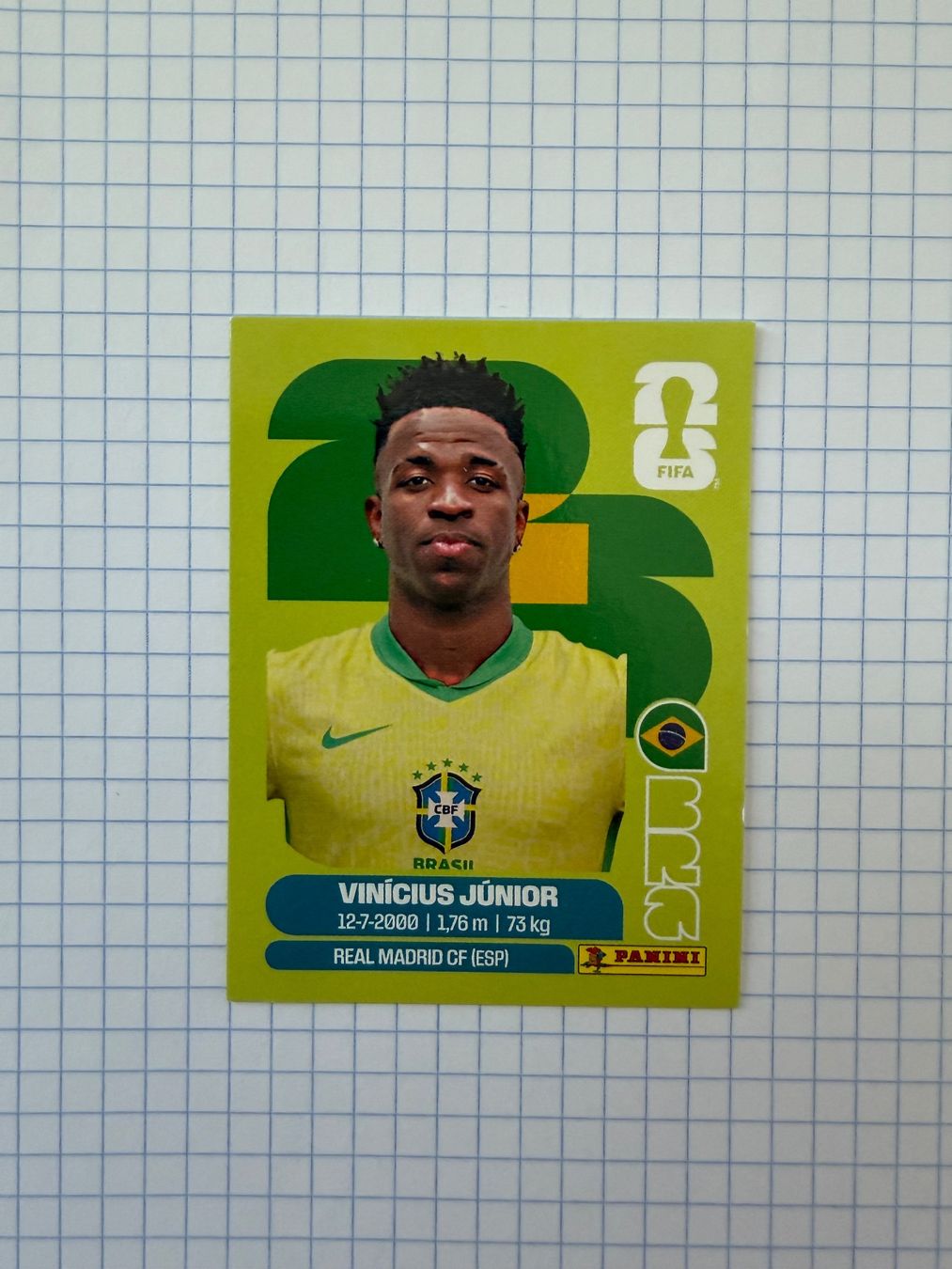 Panini Sammelbilder & Trading cards: Panini BRA 14 Vinicius Junior – Neu (gemäss Beschreibung) aus Zürich von bel5