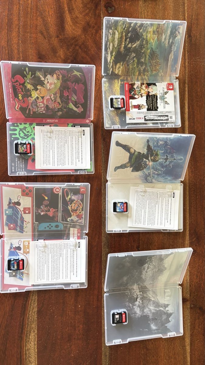 Nintendo Spiele: 5 Nintendo Switch Spiele, Mario Tennis, Zelda, splatoon etc. – Gebraucht aus fribourg von S-Conus 7