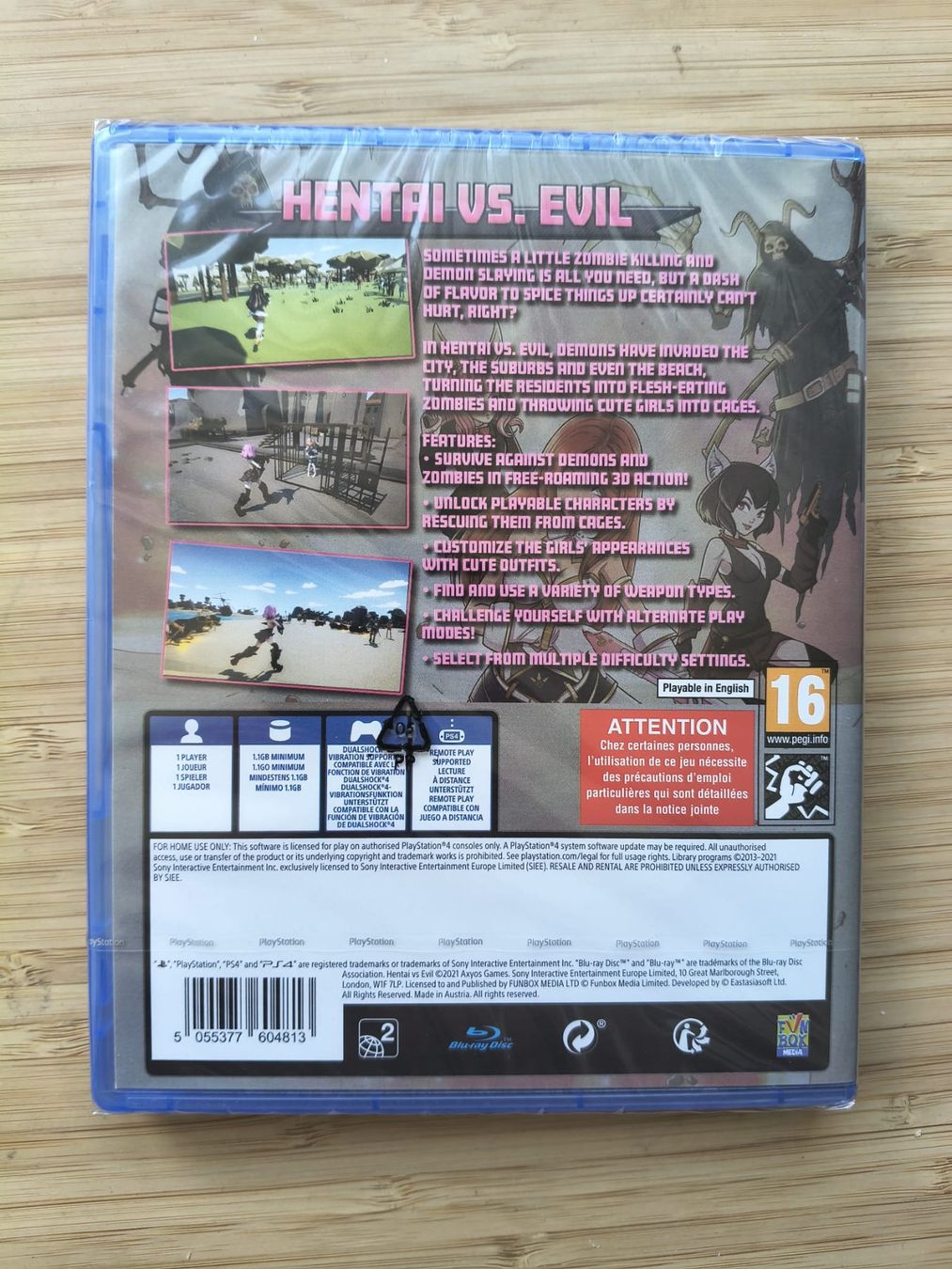 Giochi: Hentai vs. Evil Sealed (PS 4) – Nuovo e nell'imballaggio originale da Riedholz venduto da ste_96cd 1