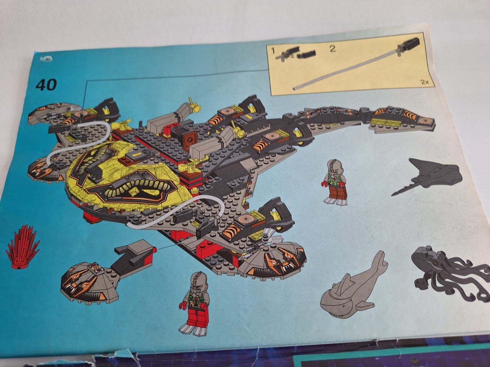 Lego Kit di costruzioni: LEGO System 6160   mit Figuren und Bauplan – Usato da Sissach venduto da luvama 8