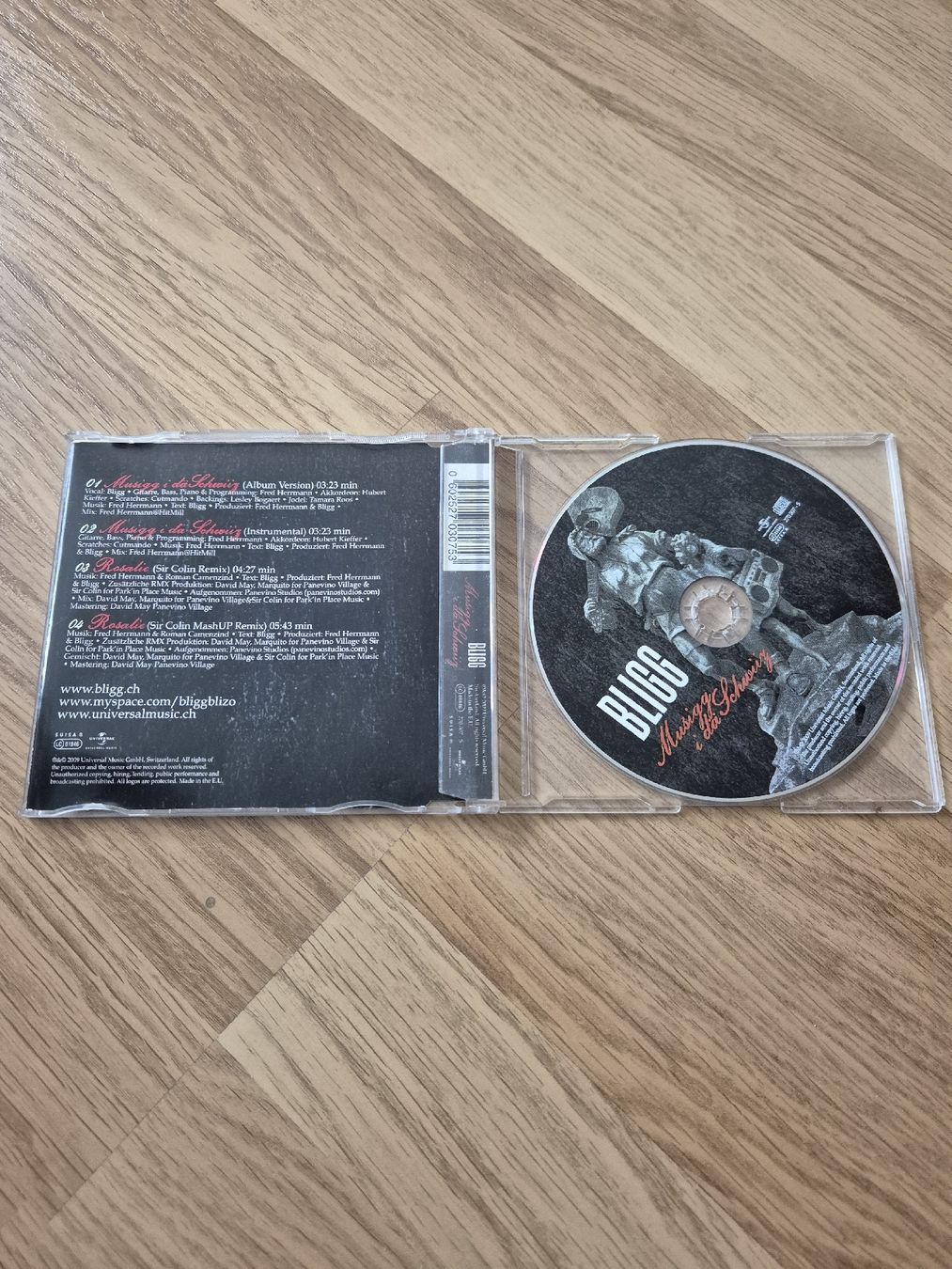 CD: Bligg - Musigg i dia Schwiiz CD – Usato da Langenthal venduto da Polarisstern 1