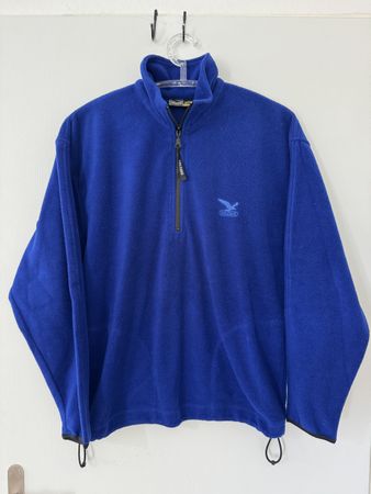 Salewa Fleece Zip Pullover blau Grösse M Herren top oryginal