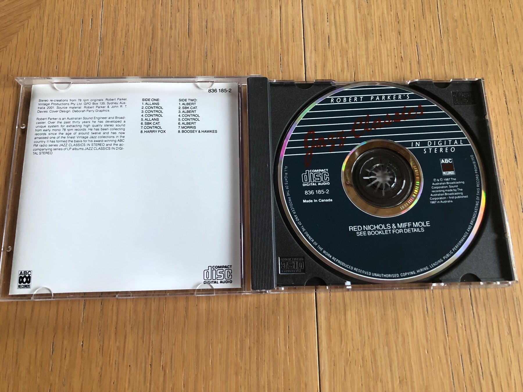 CDs: Red Nichols & Miff Mole, CD Jazz Classics 👍 – Gebraucht aus Schübelbach von Dolly990_2 1