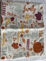 Fall Harvest Tablecloth Autumn Thanksgiving Theme.