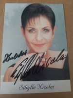 Sibylle Nicolai - handsignierte Autogrammkarte